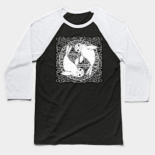 Yin and Yang Seals Baseball T-Shirt